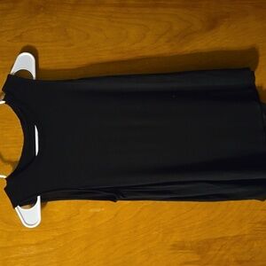 Ladies Silky Feel Black Tank Small Top: C